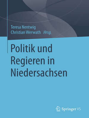 cover image of Politik und Regieren in Niedersachsen